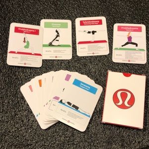 Lululemon Yoga Pose Deck of Cards